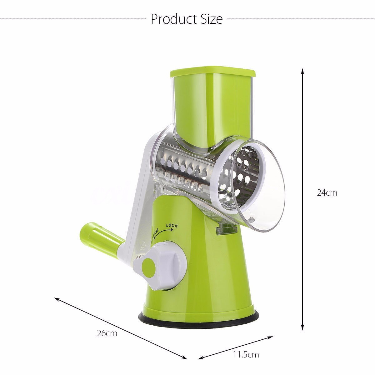 Round Mandoline Slicer Vegetable Cutter