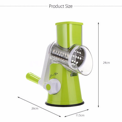 Round Mandoline Slicer Vegetable Cutter