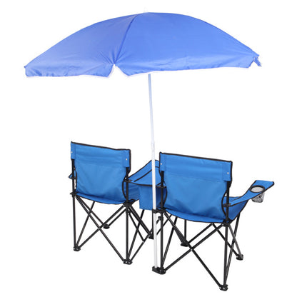 Outdoor Beach Fishing Chair With Umbrella