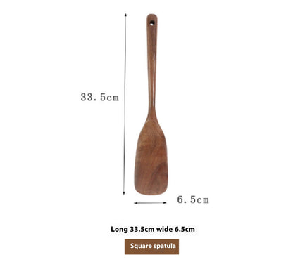 Thailand Teak Natural Wood Tableware Spoon Set