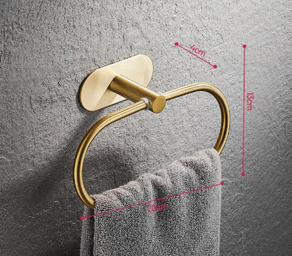 Bathroom Single Bar Towel Rack